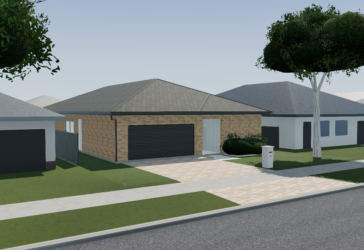 Banksia, classic brick facade