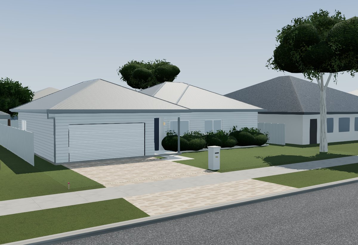 Marri, hamptons facade